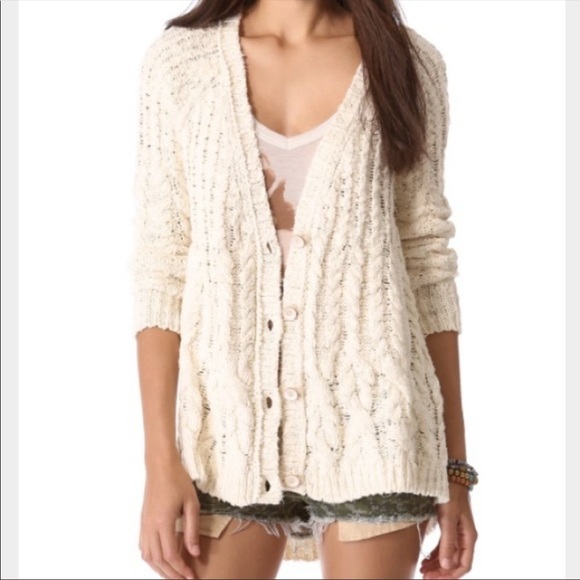 Cable Knit Oversized Cardigan | Poshmark
